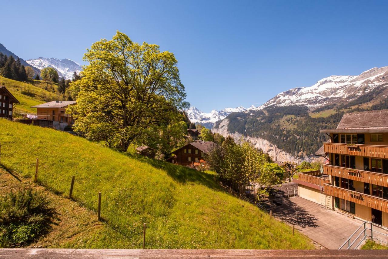 Roossi-Huus 3 Apartment Wengen Exterior photo