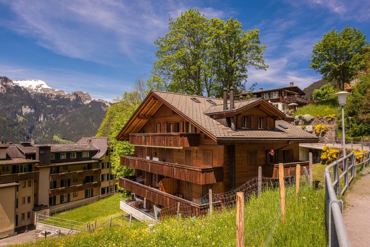 Roossi-Huus 3 Apartment Wengen Exterior photo